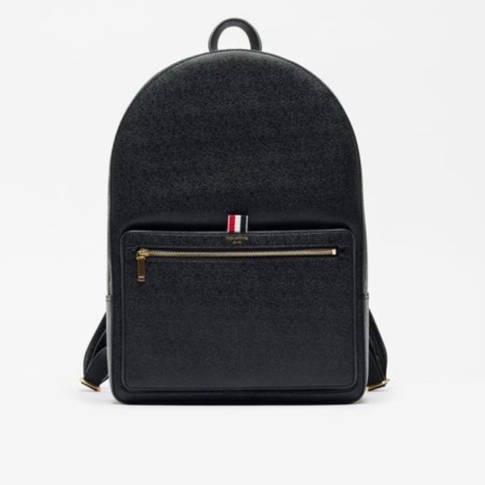 Thom Browne Pebbled Leather Backpack Authentic